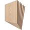 Ekena Millwork 15 3/4W x 15 3/4H x 3/8T Wood Hobby Boards, Red Oak, 6PK HBW16X16X375BRO - alternate 3